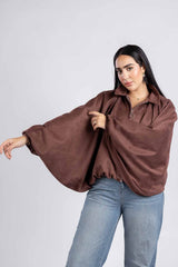 Oversize Suede Jacket