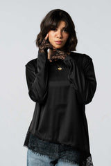 Silk Lace Blouse