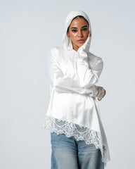 Silk Lace Blouse