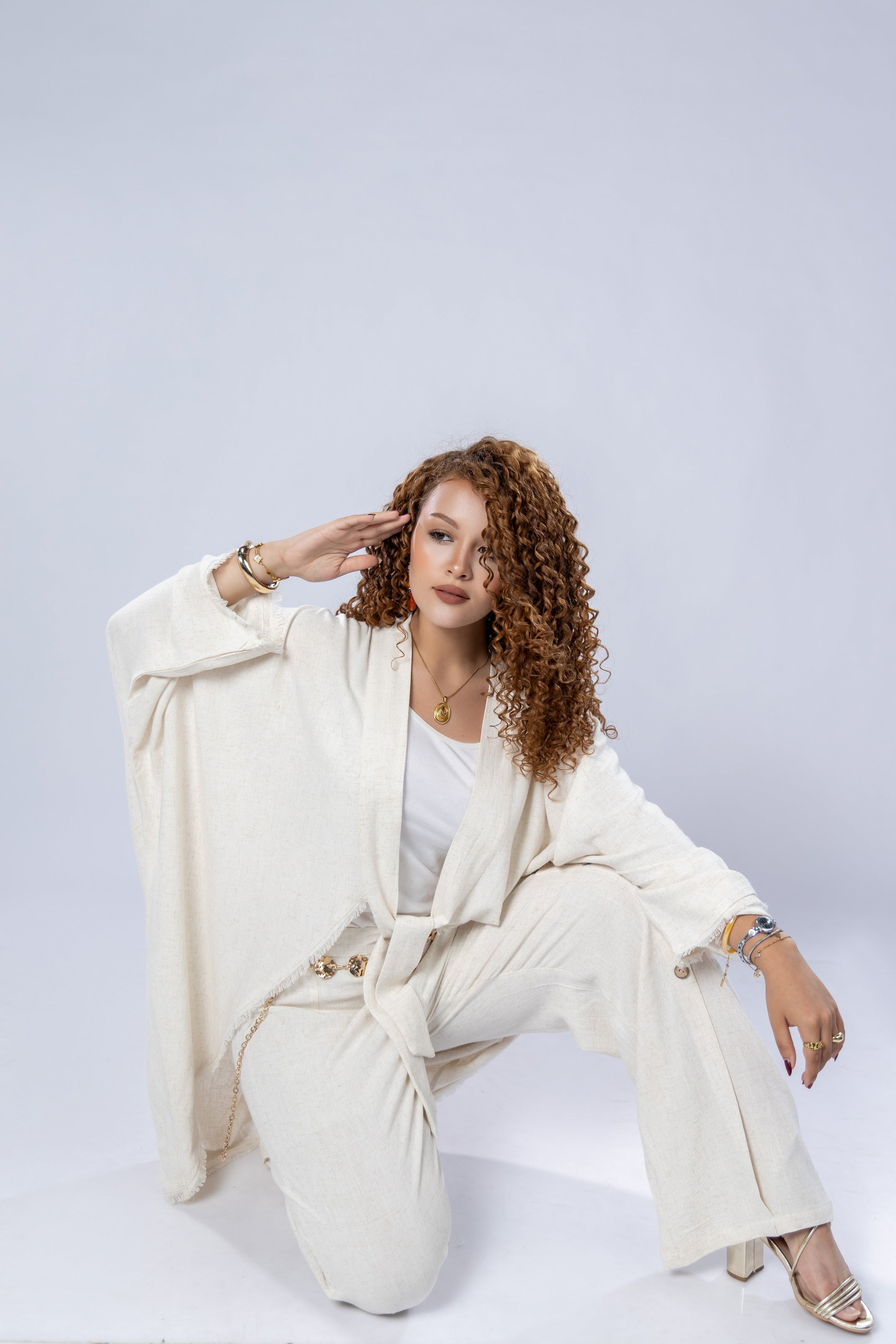 Washed Linen Cardigan