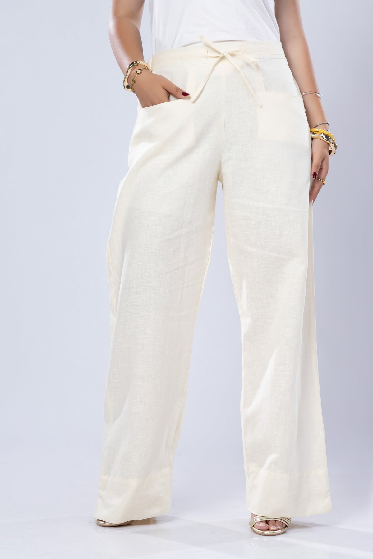 Pure Linen Pants