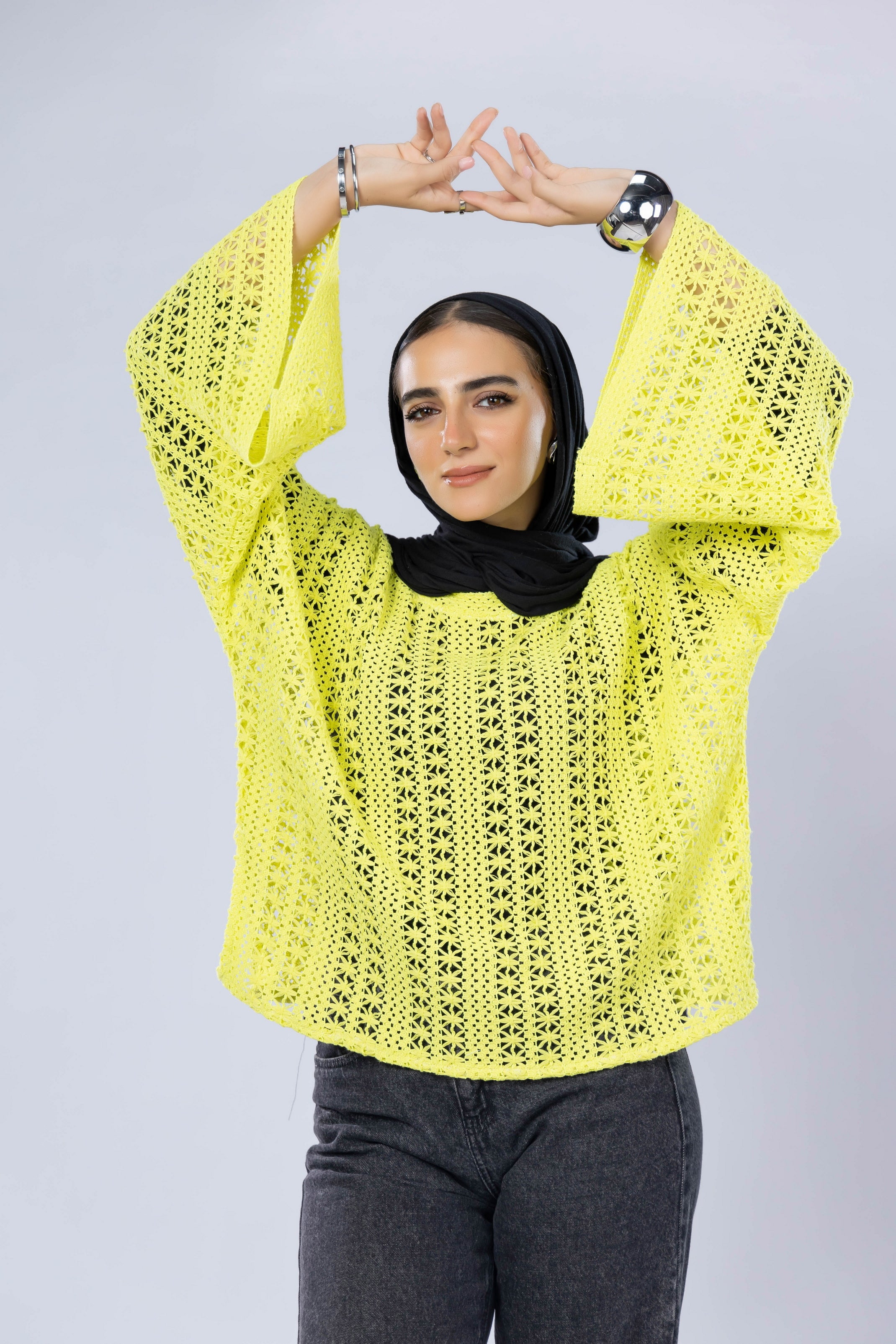 Boho Mesh Blouse