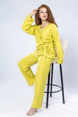 Soft Wrap Linen Top – Lightweight Indonesian Blend