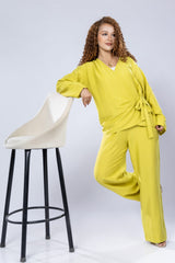 Soft Wrap Linen Top – Lightweight Indonesian Blend