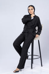 Soft Wrap Linen Top – Lightweight Indonesian Blend