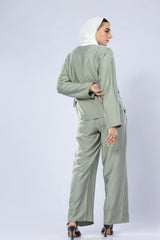 Soft Wrap Linen Top – Lightweight Indonesian Blend