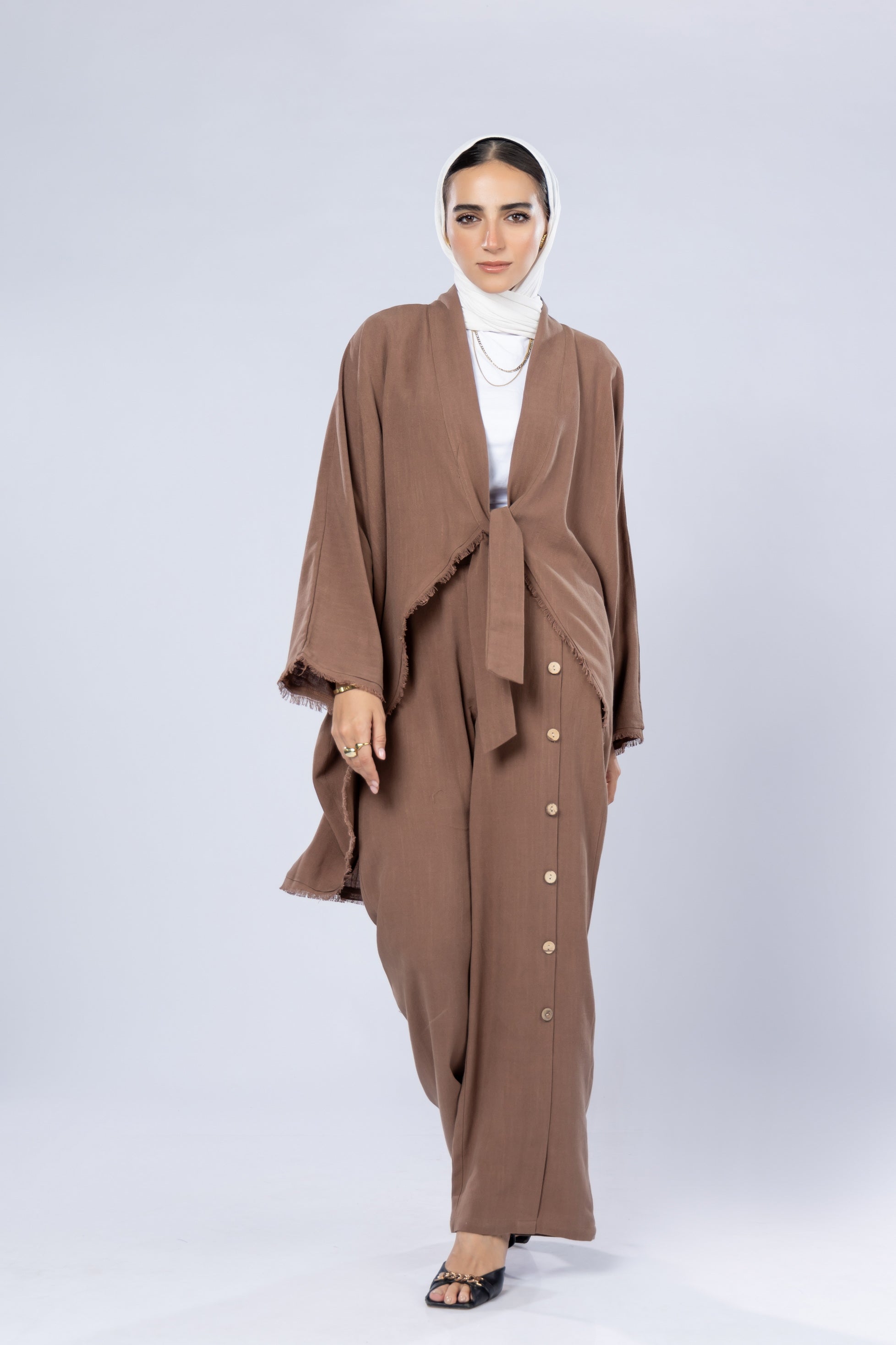 Washed Linen Cardigan