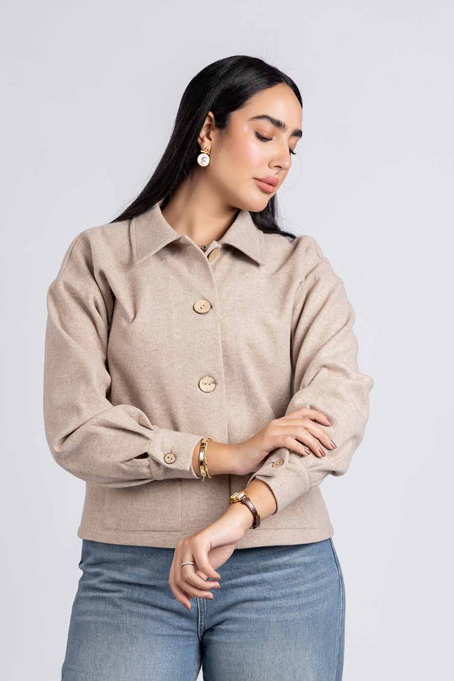 Wool Jacket with buttons