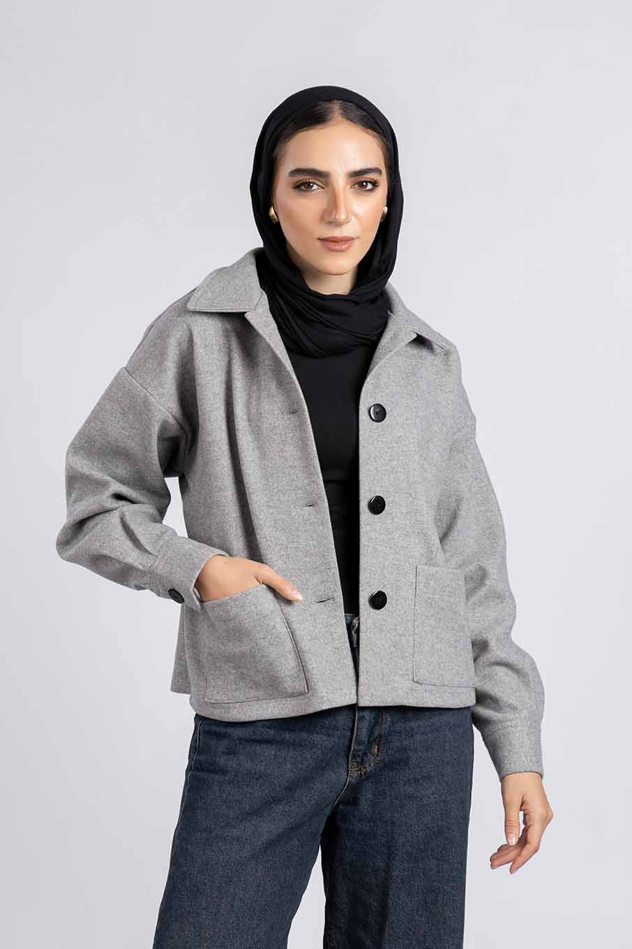 Wool Jacket with buttons