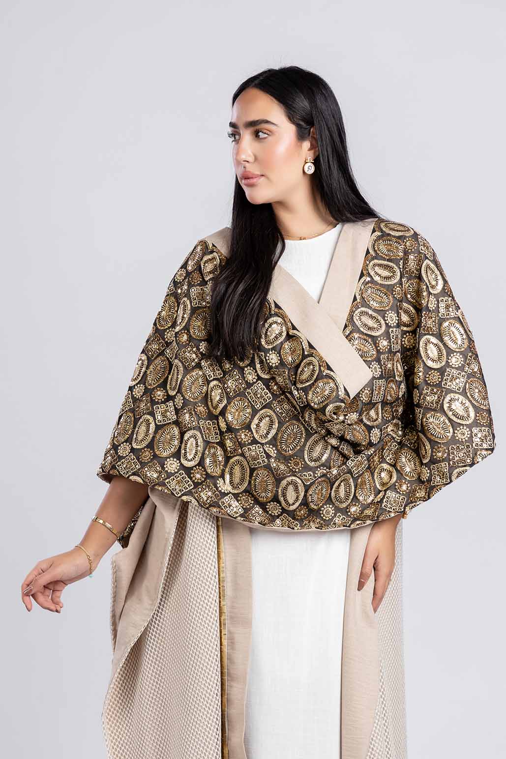 Indian Mesh Kaftan
