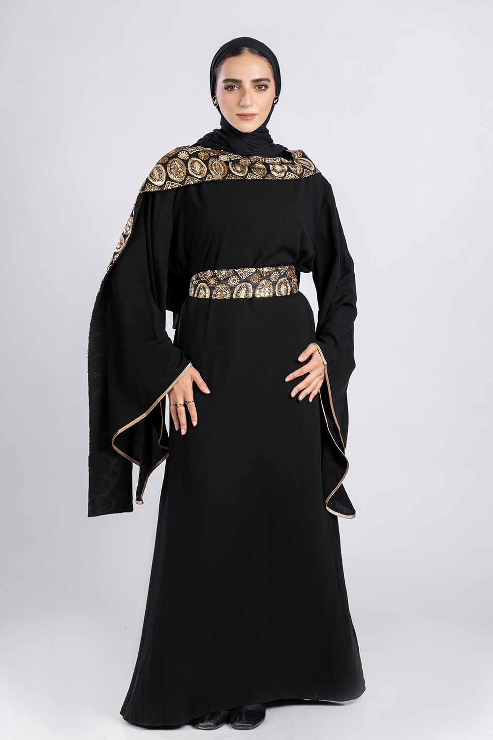 Black Gold Abaya