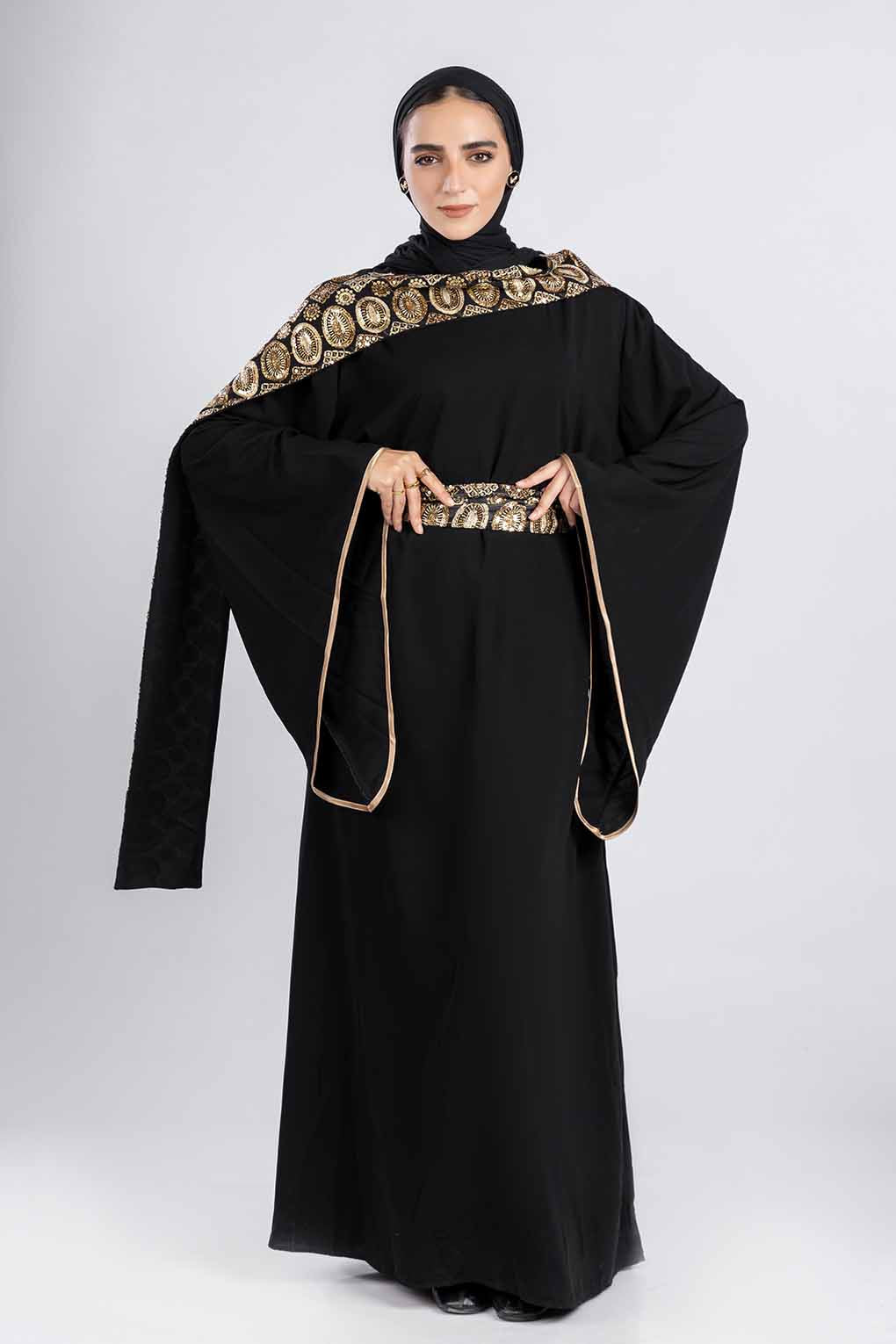 Black Gold Abaya