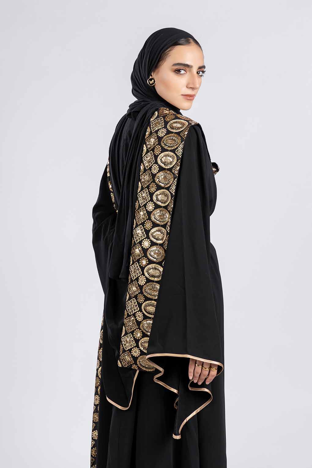 Black Gold Abaya