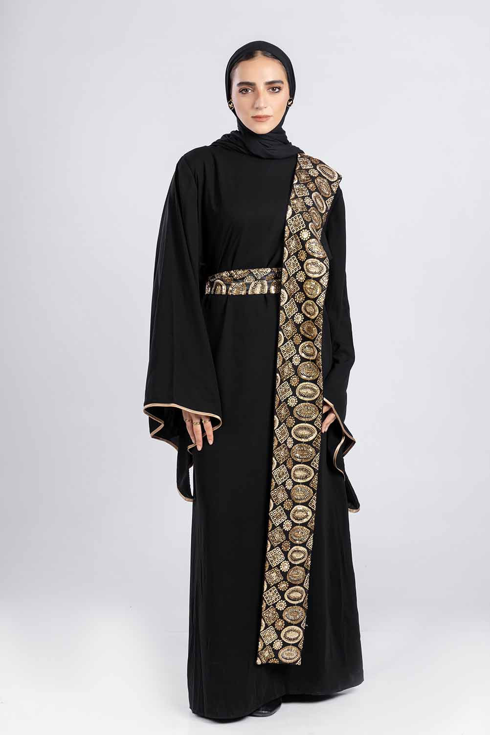 Black Gold Abaya