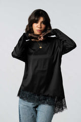 Silk Lace Blouse