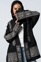 Midnight Embroidered Jacket