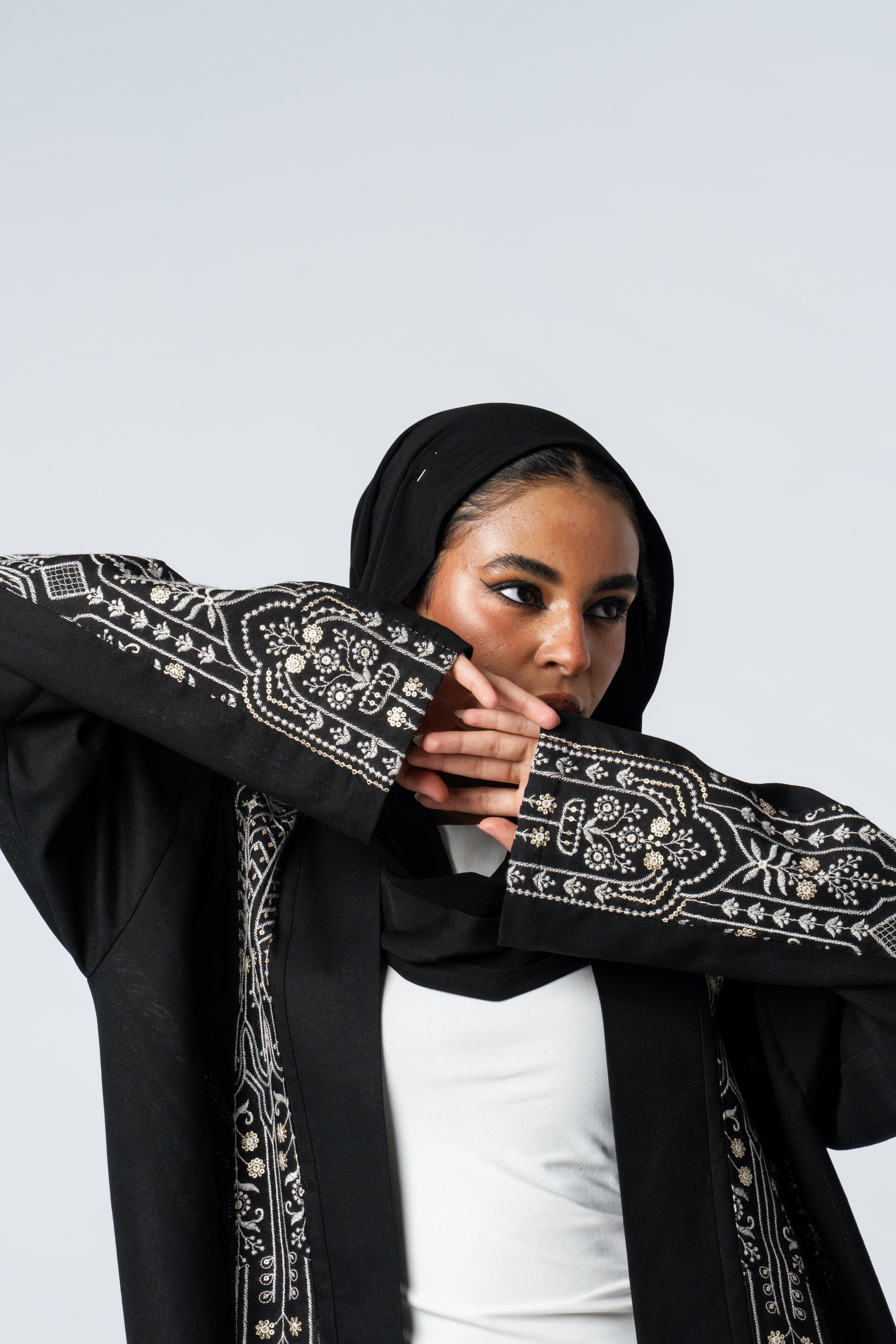 Midnight Embroidered Jacket