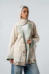 Threaded Linen Blazer