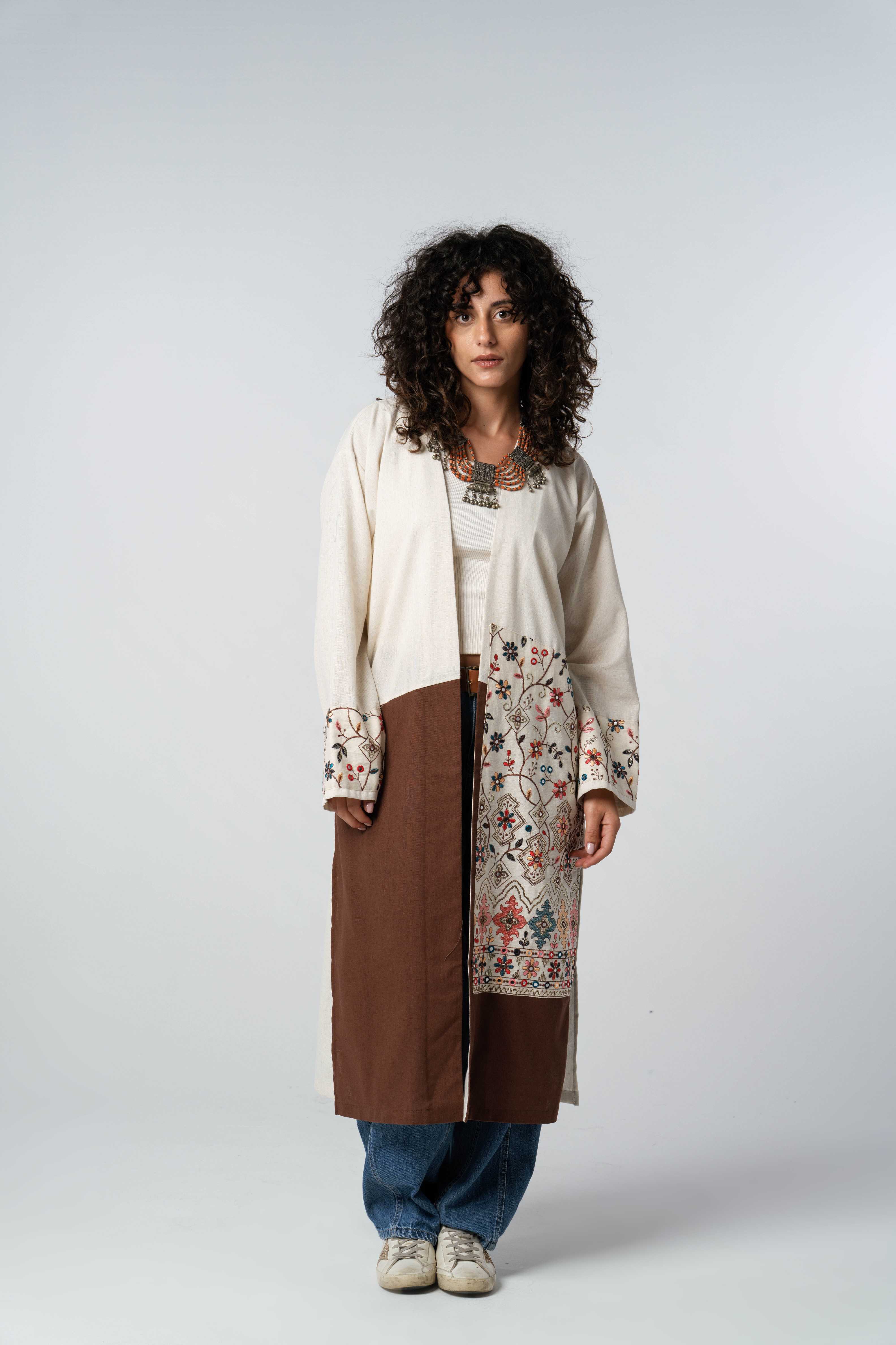 Warm Cocoa Kimono Jacket