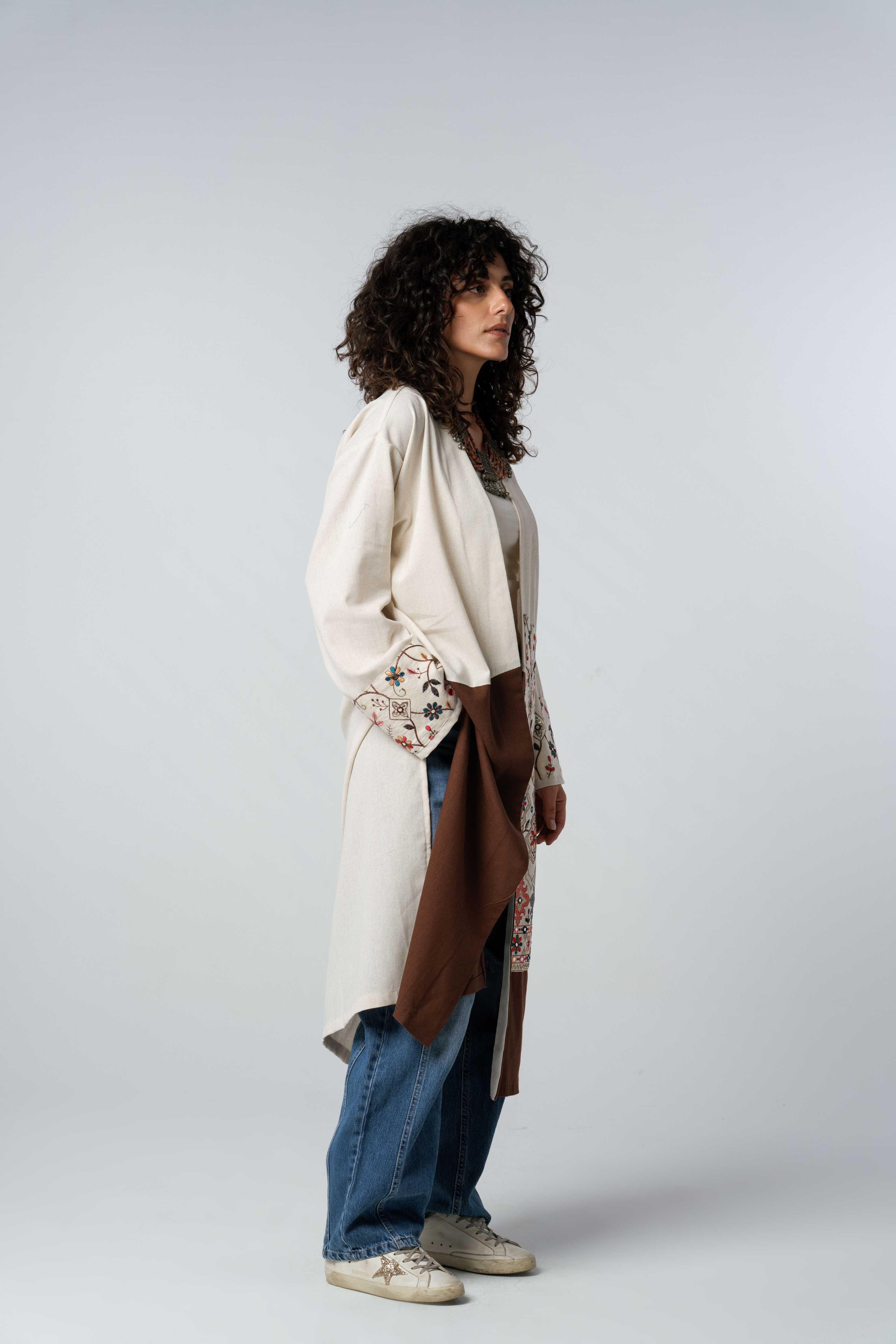 Warm Cocoa Kimono Jacket