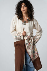 Warm Cocoa Kimono Jacket