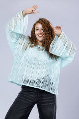 Boho Mesh Blouse